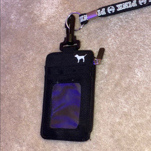 Small black keychain wallet/card holder - Picture 2 of 2